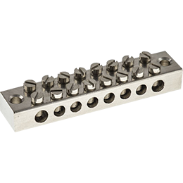 Brass Earth Terminal Blocks